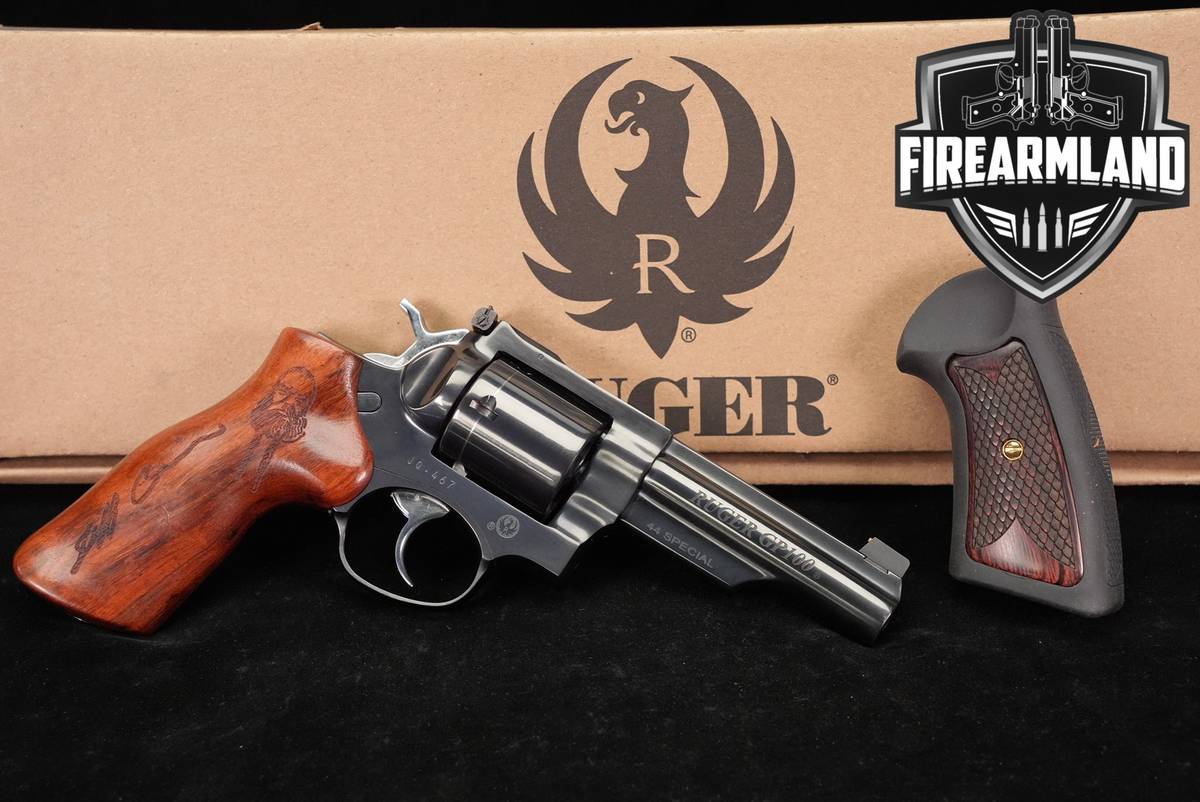 LIMITED Ruger GP100 Jeff Quinn Memorial, LIPSEY'S 4.2" GP 100 +CASE