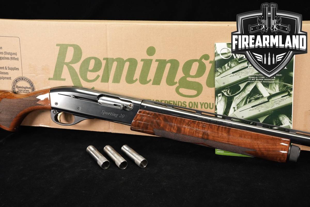 Remington Model 1100 Sporting LT-20, LT20 Blued & Walnut M1100 +ORIG BOX