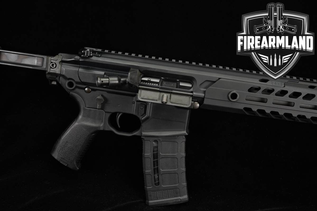 SBR Sig Sauer MCX Virtus 5.56 NATO 11" Stealth Gray BUFFERLESS