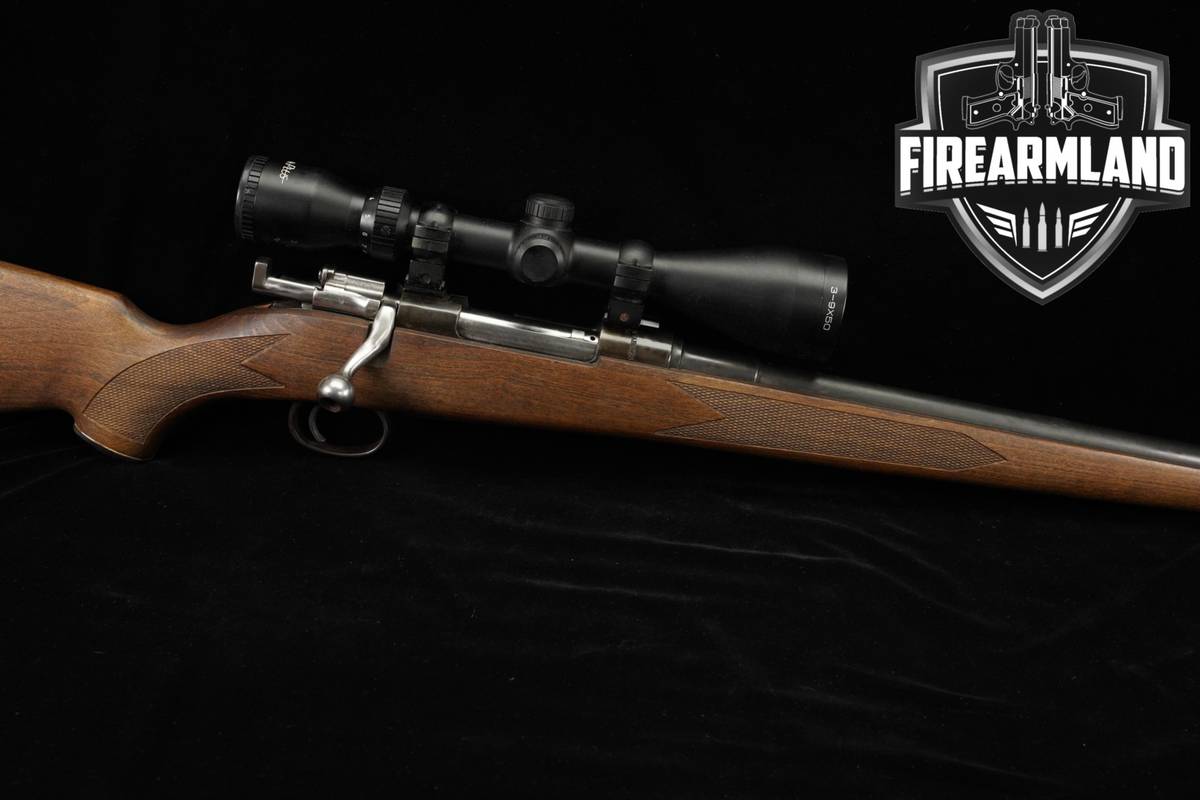Husqvarna M/38 6.5x55 Swedish Mauser 24" Blued & Hardwood +SCOPE