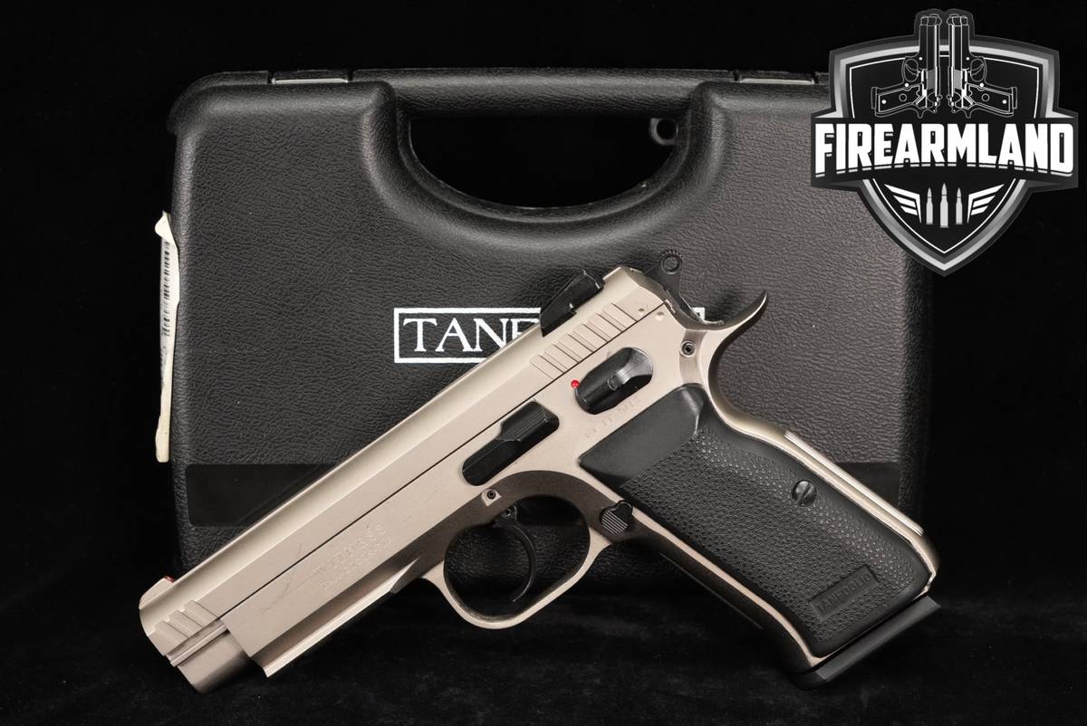 Tanfoglio Witness Steel FS 10mm 4.5" Wonder Finish DA/SA ITALY +ORIG CASE