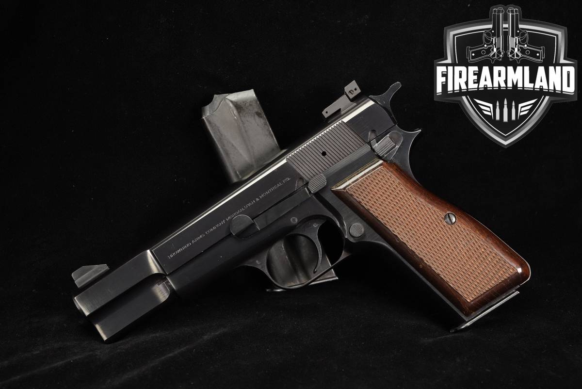 LIMITED 1986 FN Hi-Power Competition 9mm 4.8" Blued BHP +2 MAGS