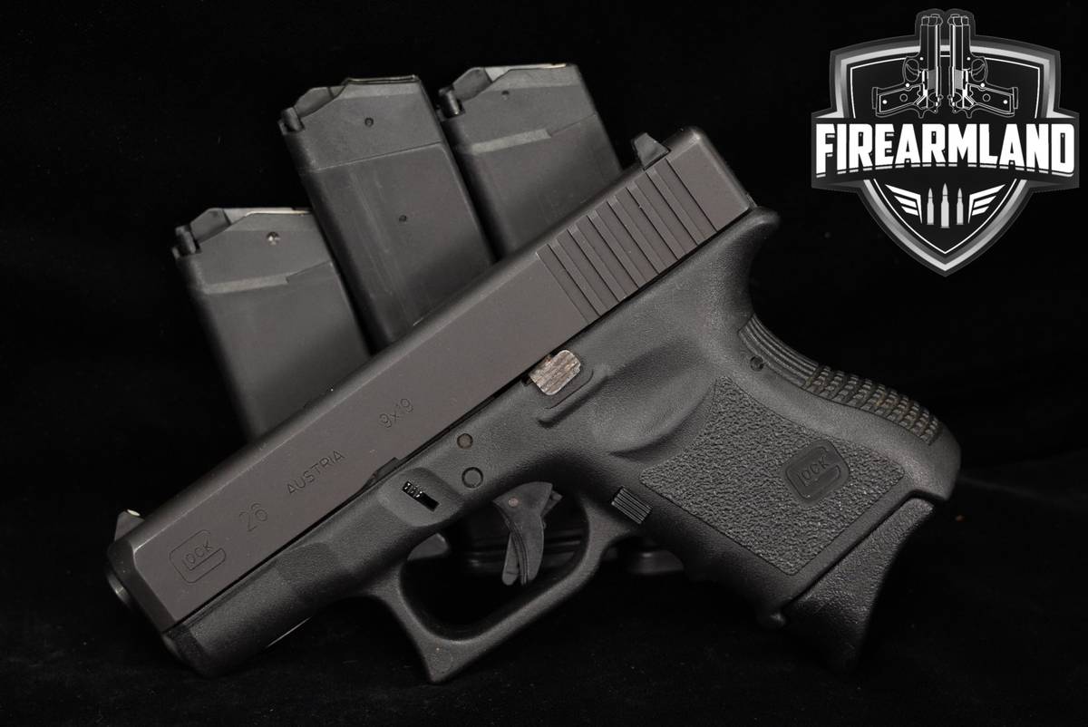 Glock 26 Gen3 G26 Gen 3 9mm 3.43" +4 MAGS