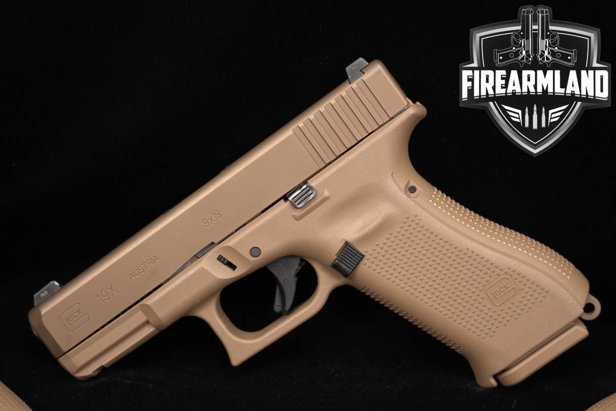 Glock 19X G19 X G19X 9mm 4.02" Coyote Tan FDE