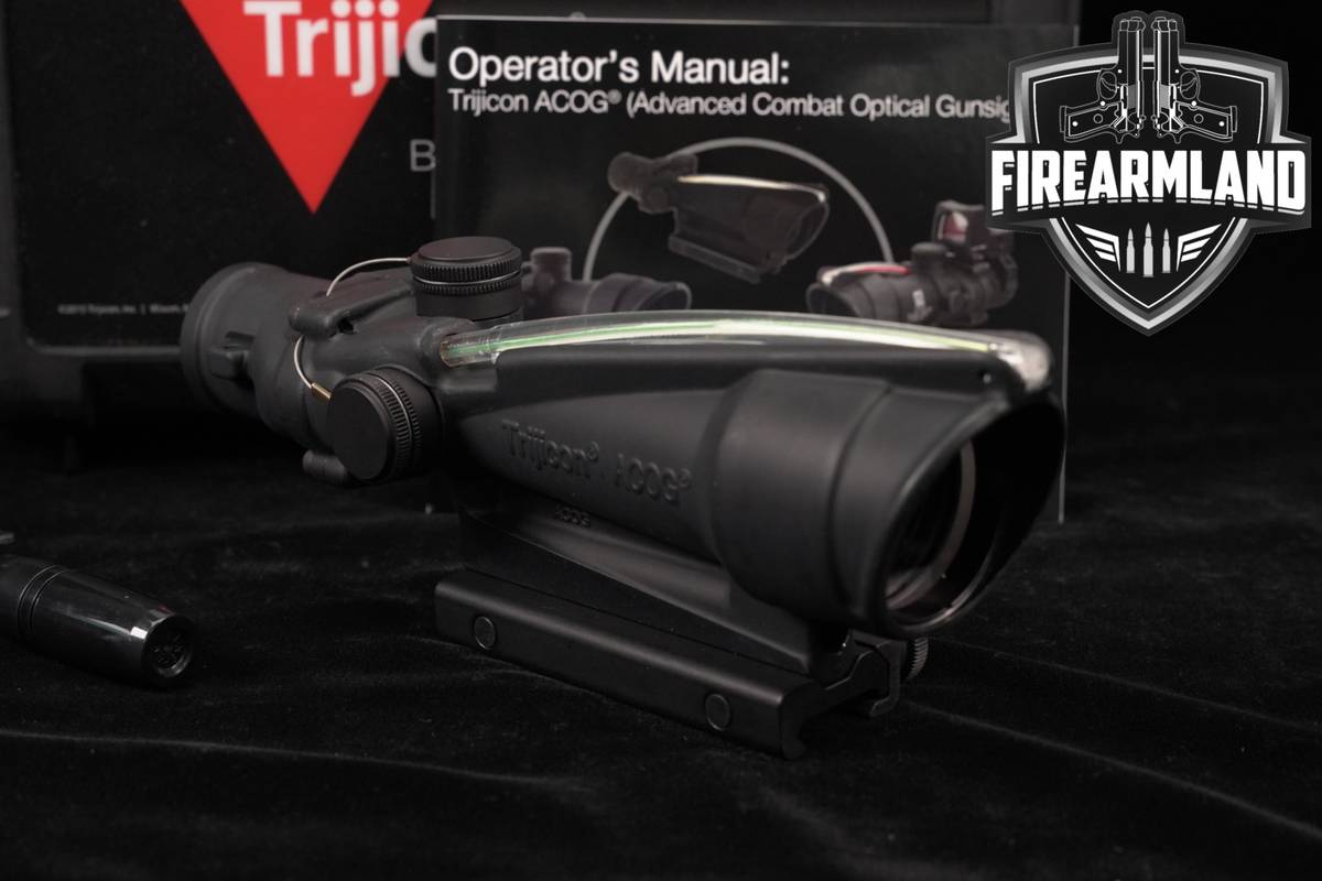 Trijicon ACOG 3.5X35 Dual Illuminated Green Crosshair Ballistic Scope