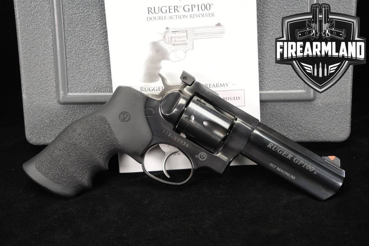 Ruger GP100 357 Magnum 4" Stainless GP 100 +ORIG CASE