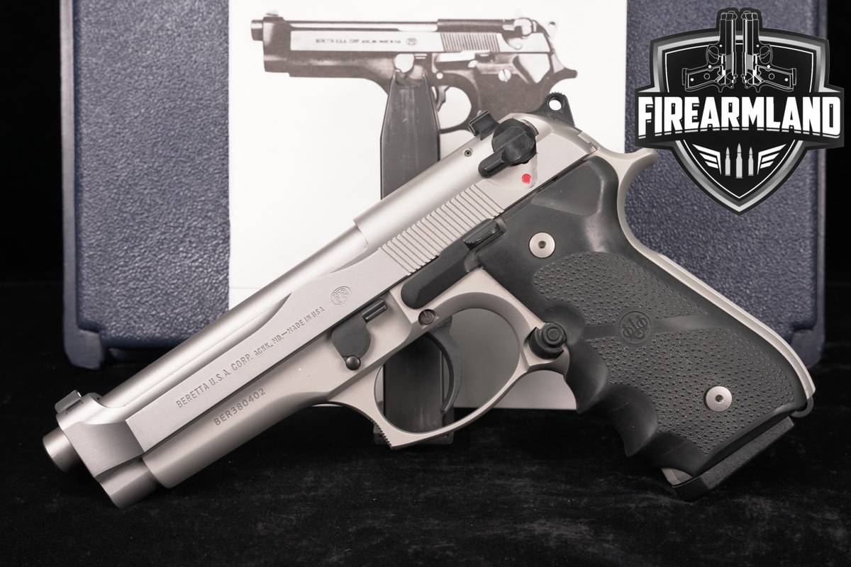 Beretta 96 Brigadier FS, Inox 40 S&W 4.9" Stainless 96FS +2 MAGS & ORIG BOX