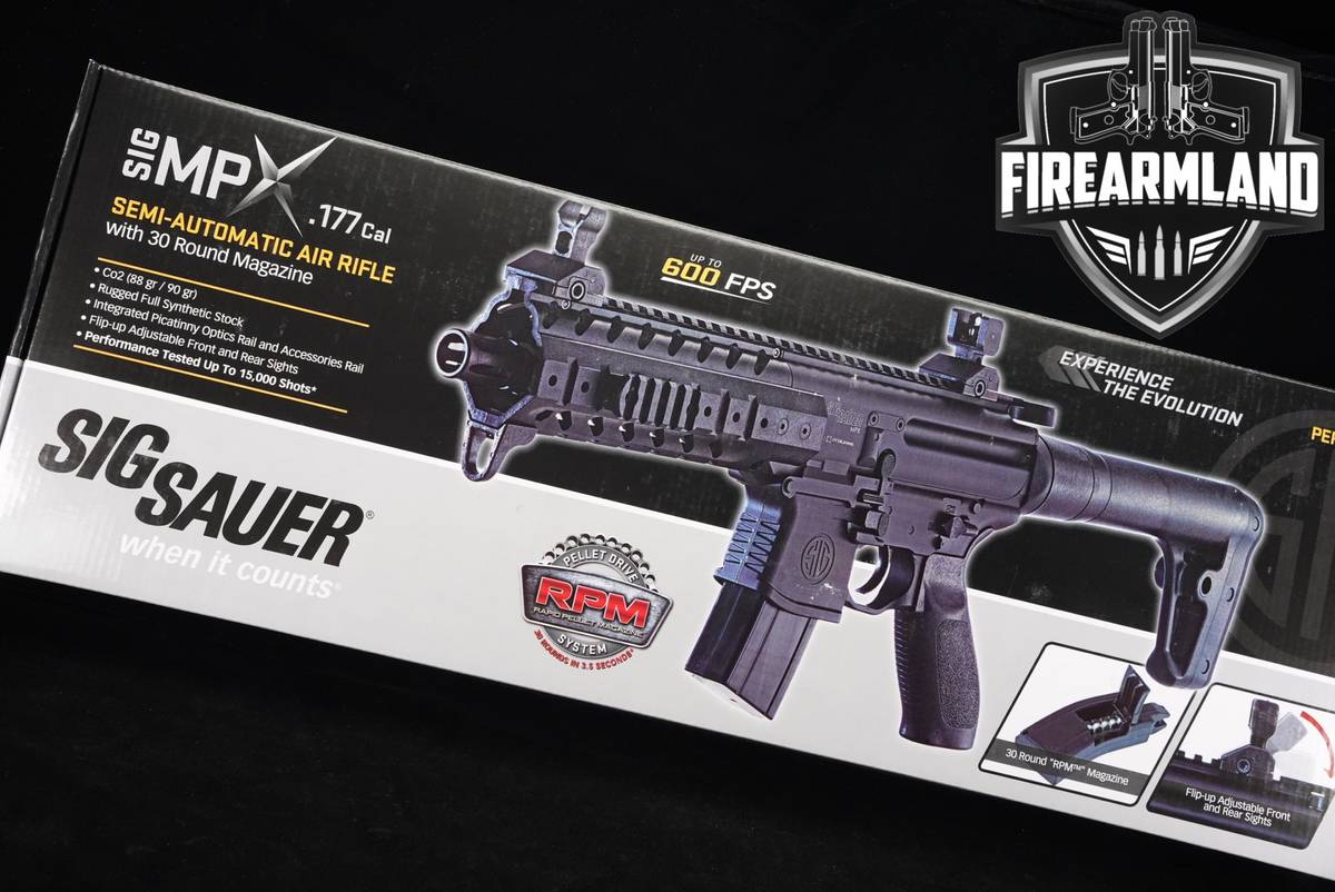 UNFIRED Sig Sauer MPX Air Rifle 177 AIRGUN +ORIG BOX
