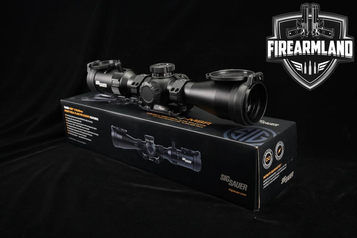 Sig Sauer Tango-MSR 3-18x50mm 34mm Tube MRAD Milling 2.0 FFP Reticle Scope