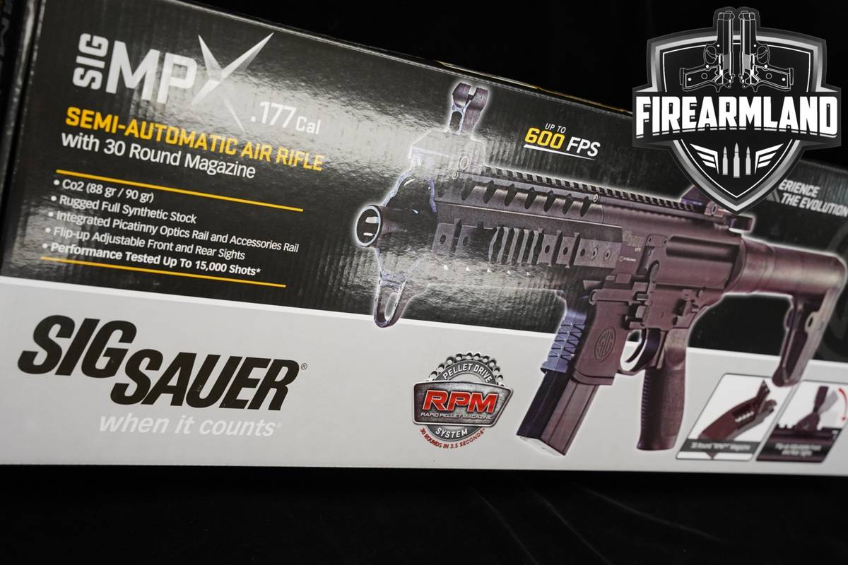 UNFIRED Sig Sauer MPX Air Rifle 177 AIRGUN +ORIG BOX