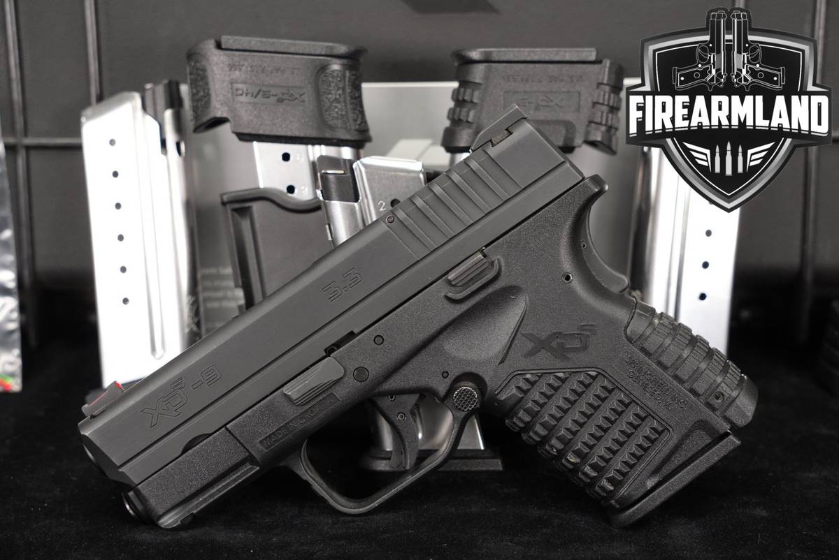 Springfield Armory XD-S Gen 1 9mm 3.3" XDS +6 MAGS, ORIG CASE & HOLSTER