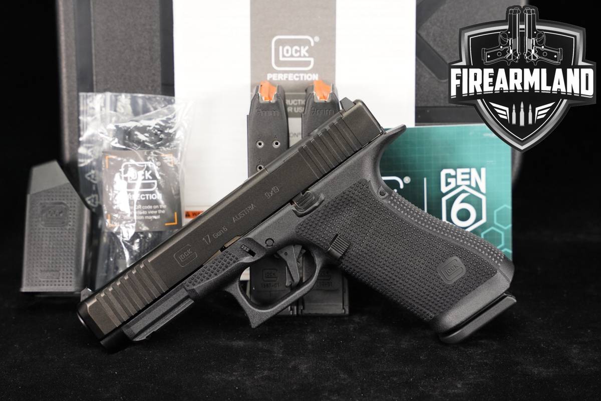 Glock 17 Gen6 ORS G17 Gen 6 9mm 4.49 +3 MAGS & ORIG CASE