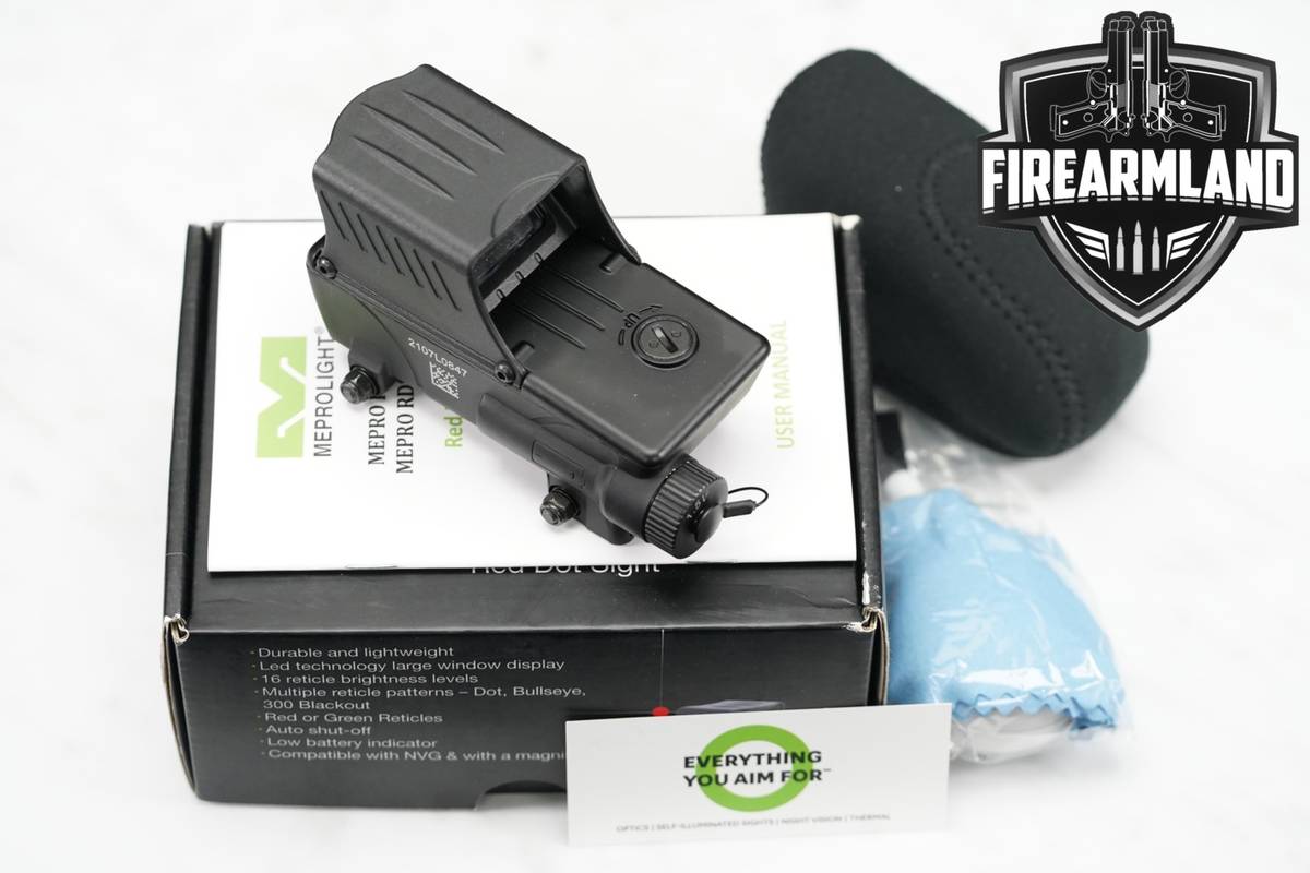 MEPROLIGHT MEPRO RDS V2 2 MOA Red Dot Sight +ORIG BOX