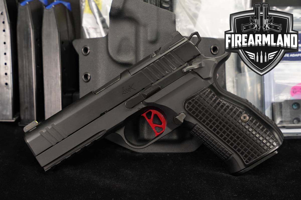 Dan Wesson DWX Compact Optics-Ready 9mm 4" 1911 2011 +FOUR MAGS & ORIG CASE