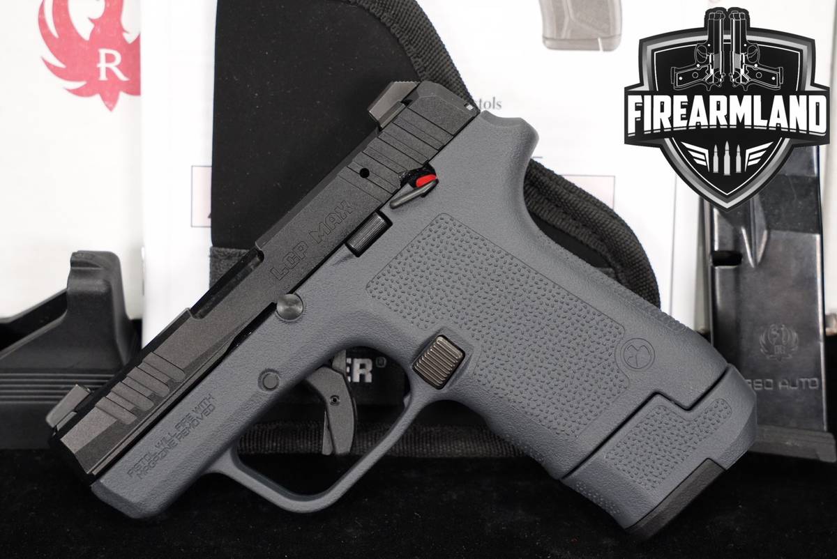 Ruger LCP MAX Magpul EHG Manual Safety 380 ACP 2.80 +2 MAGS & ORIG BOX