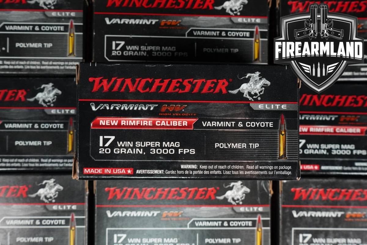 500 RDS! 17 WSM Ammo Ammunition