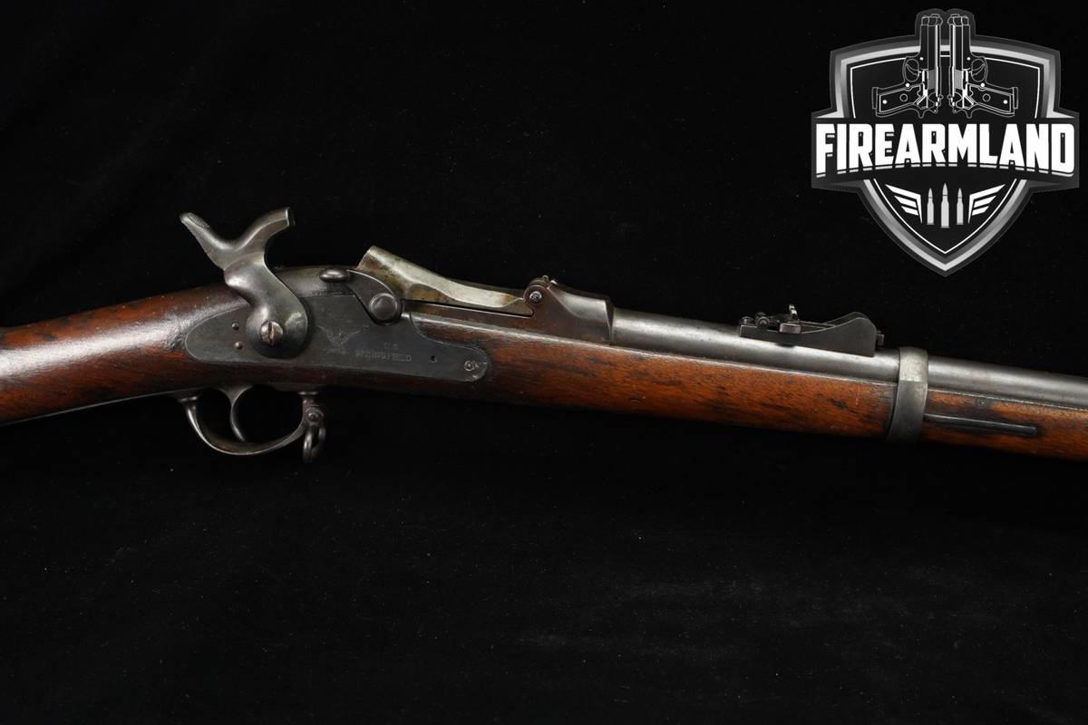1880 Springfield Armory Model 1873 Trapdoor Rifle 45-70Govt 32" M1873