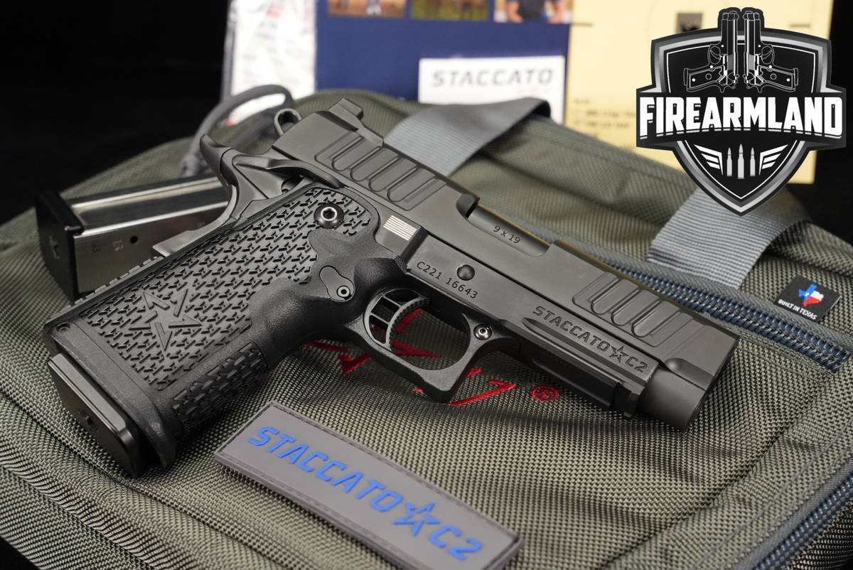 Staccato C2 9mm 3.9" STI 1911 2011 +2 MAGS & ORIG CASE