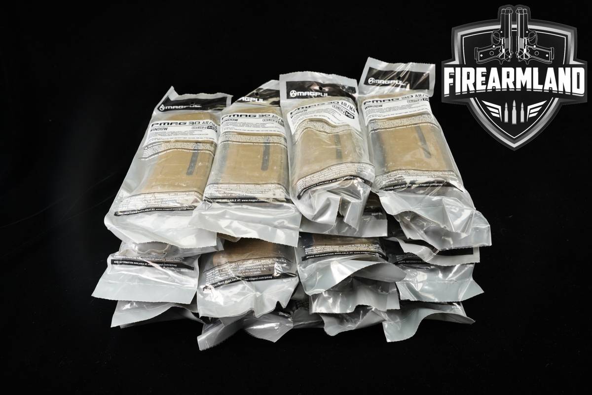 Magpul TWENTY (20) FDE PMAG Gen 3 Magazines W/ Window AR15/M4 AR-15 Mags