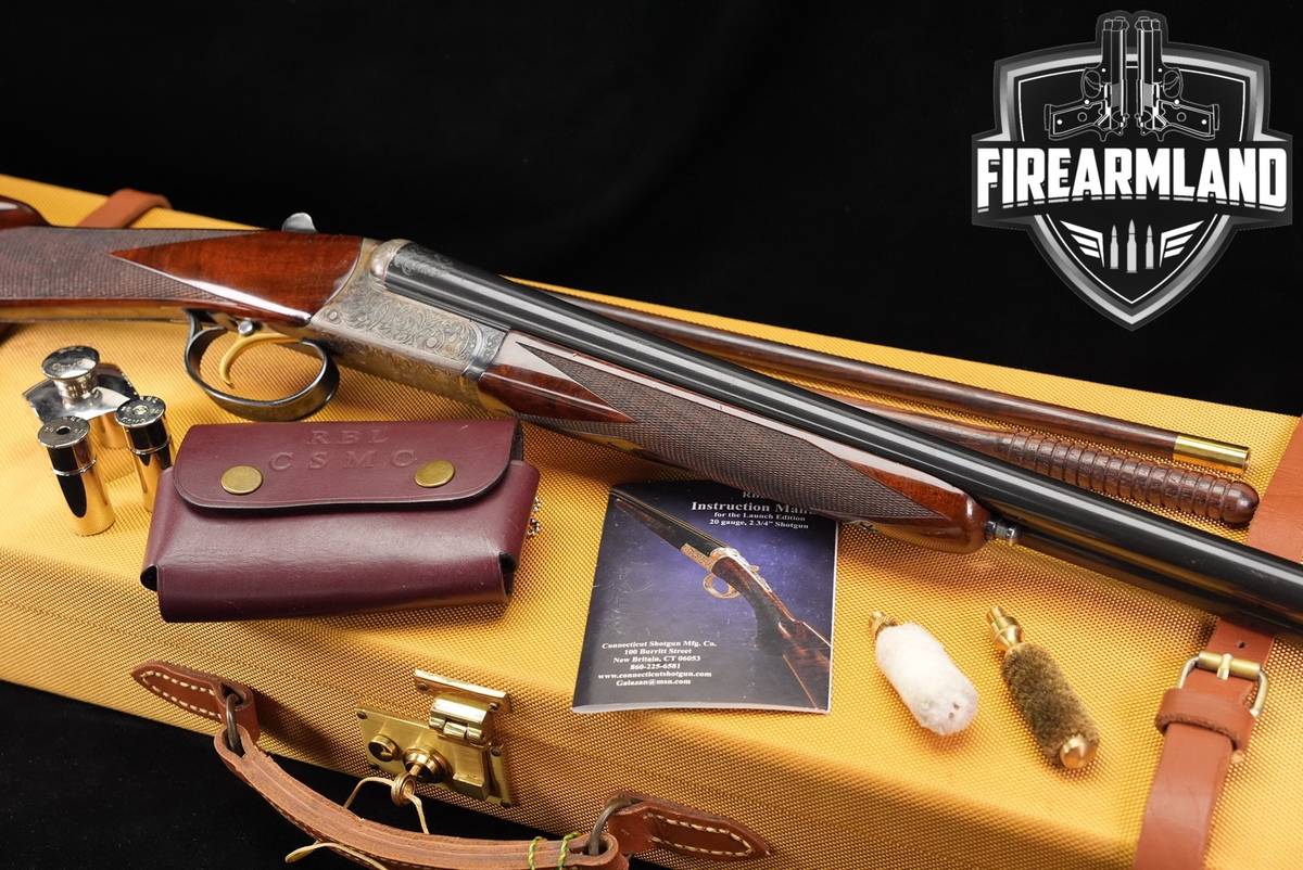 Connecticut Shotgun RBL Launch Edition 20-Gauge 28" SXS +ORIG CASE