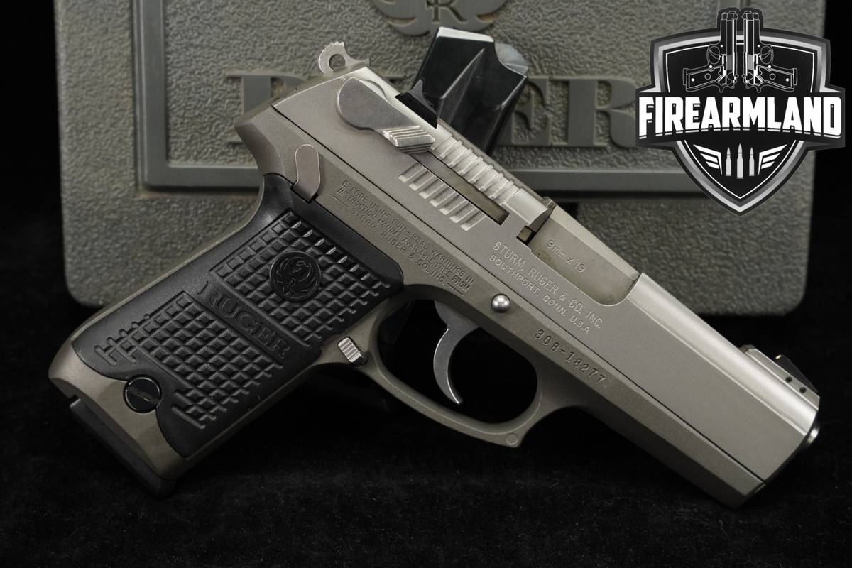 1994 Ruger P94 9mm 4.2" P 94 +2 MAGS & ORIG CASE