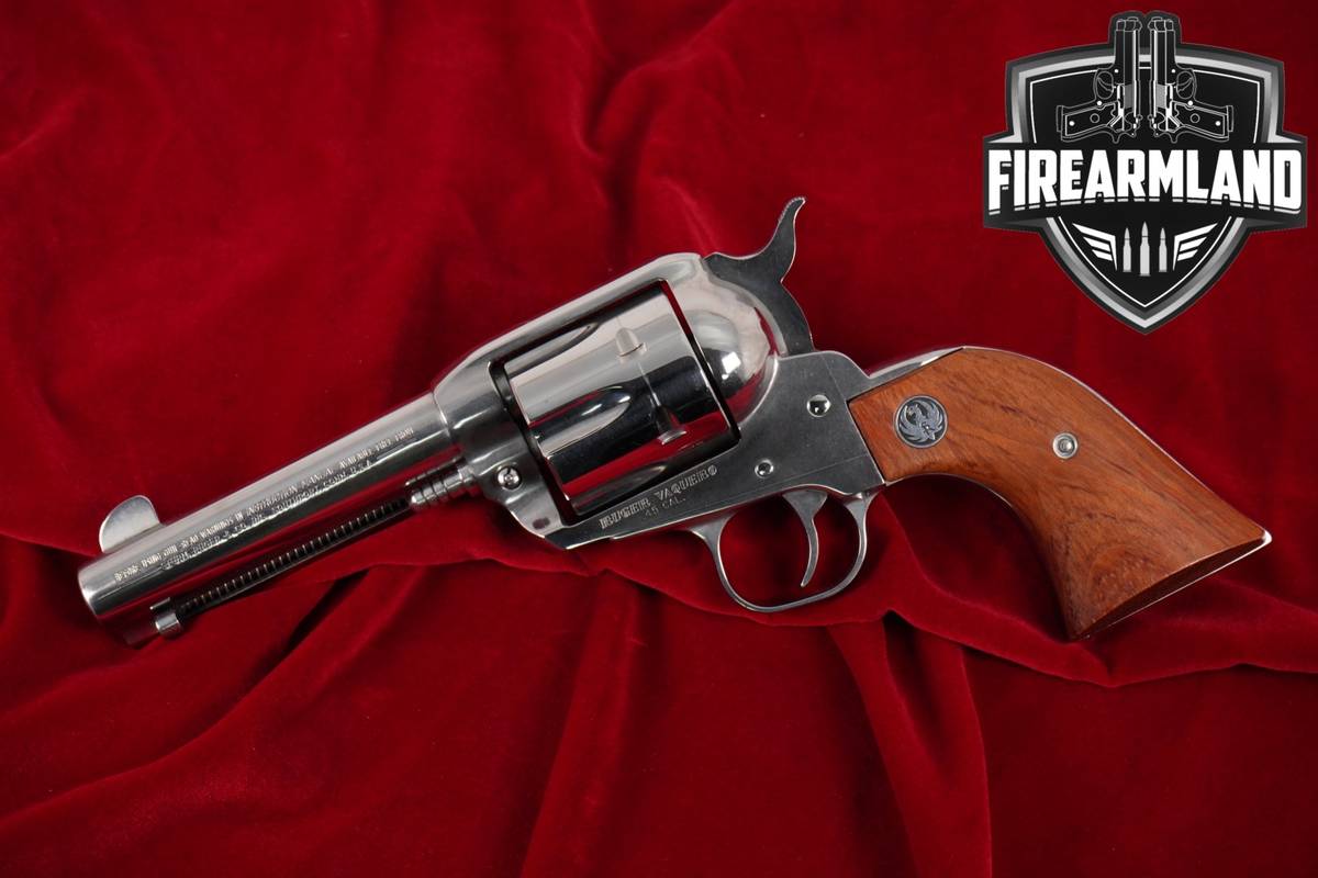 1994 Ruger Vaquero 45 Colt 4.62" High-Polish Stainless