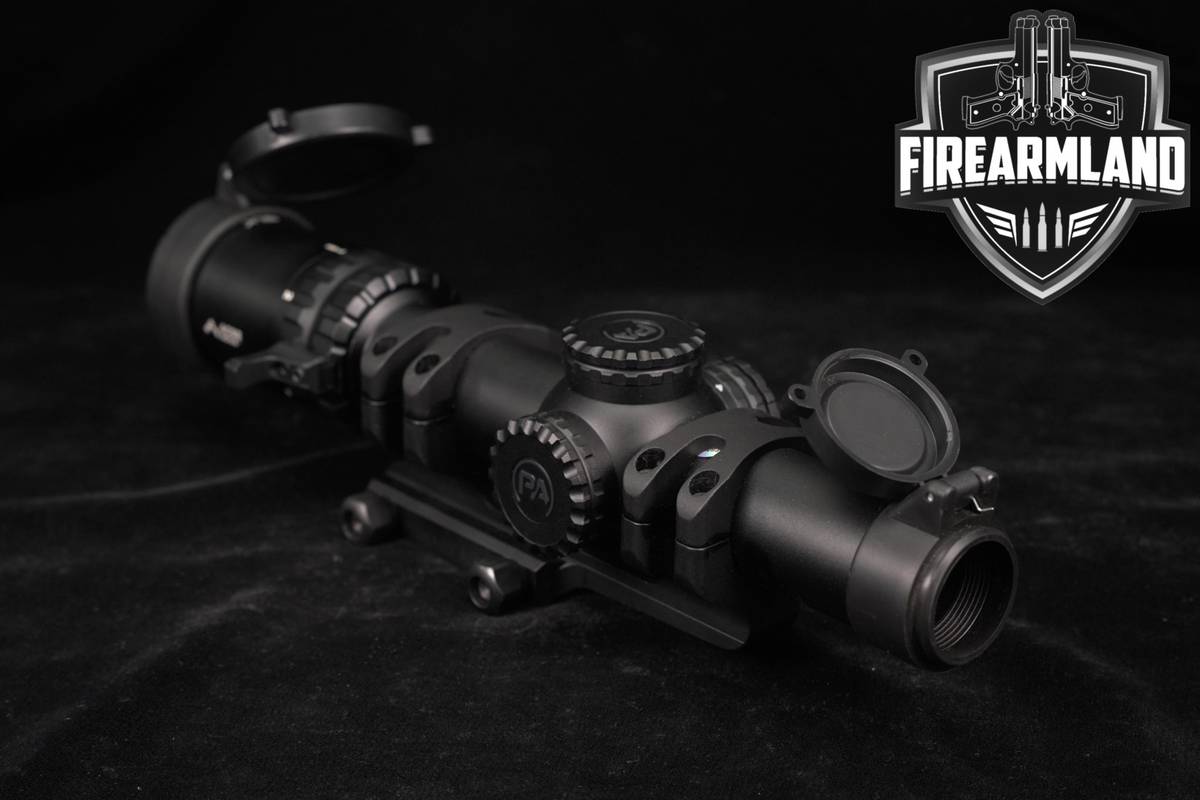 Primary Arms SLX 1-6x24mm MRAD SFP ACSS Raptor Green Illumination Scope