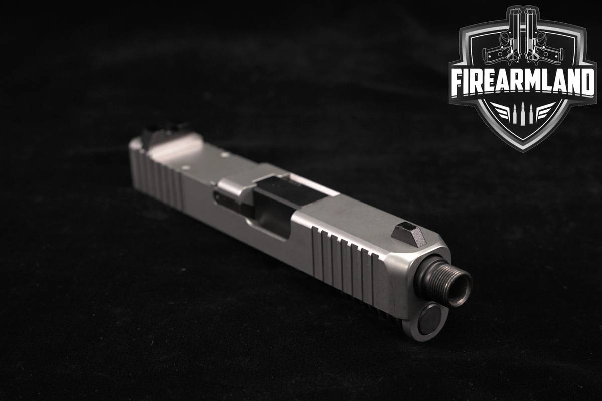 Glock 26 Gen 3 4 Pattern Slide Assembly Optic Ready G26 Gen3 Gen4 Slides
