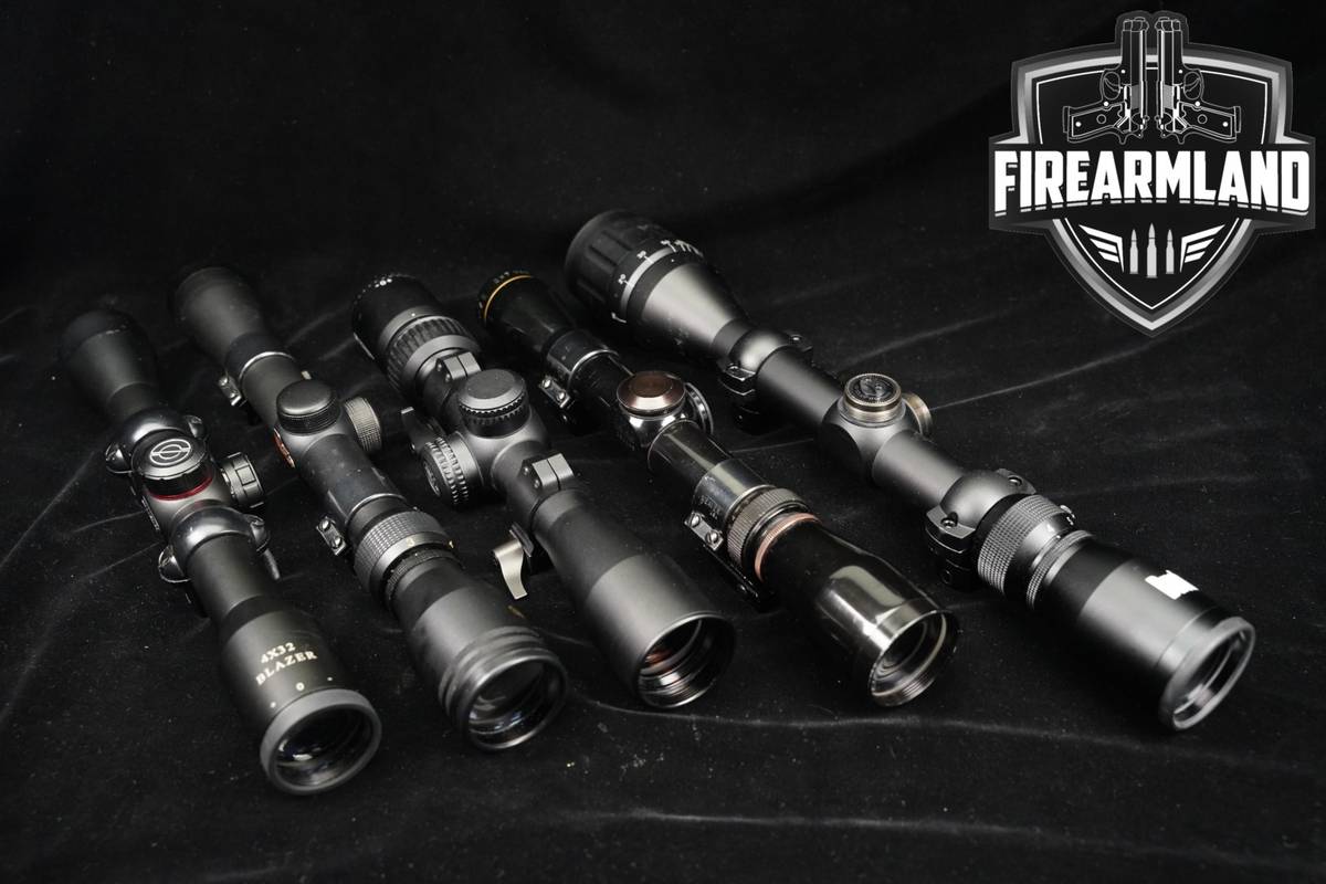 FIVE SCOPE LOT 5 Pack Tasco Simmons Bushnell Leupold Vortex Scopes