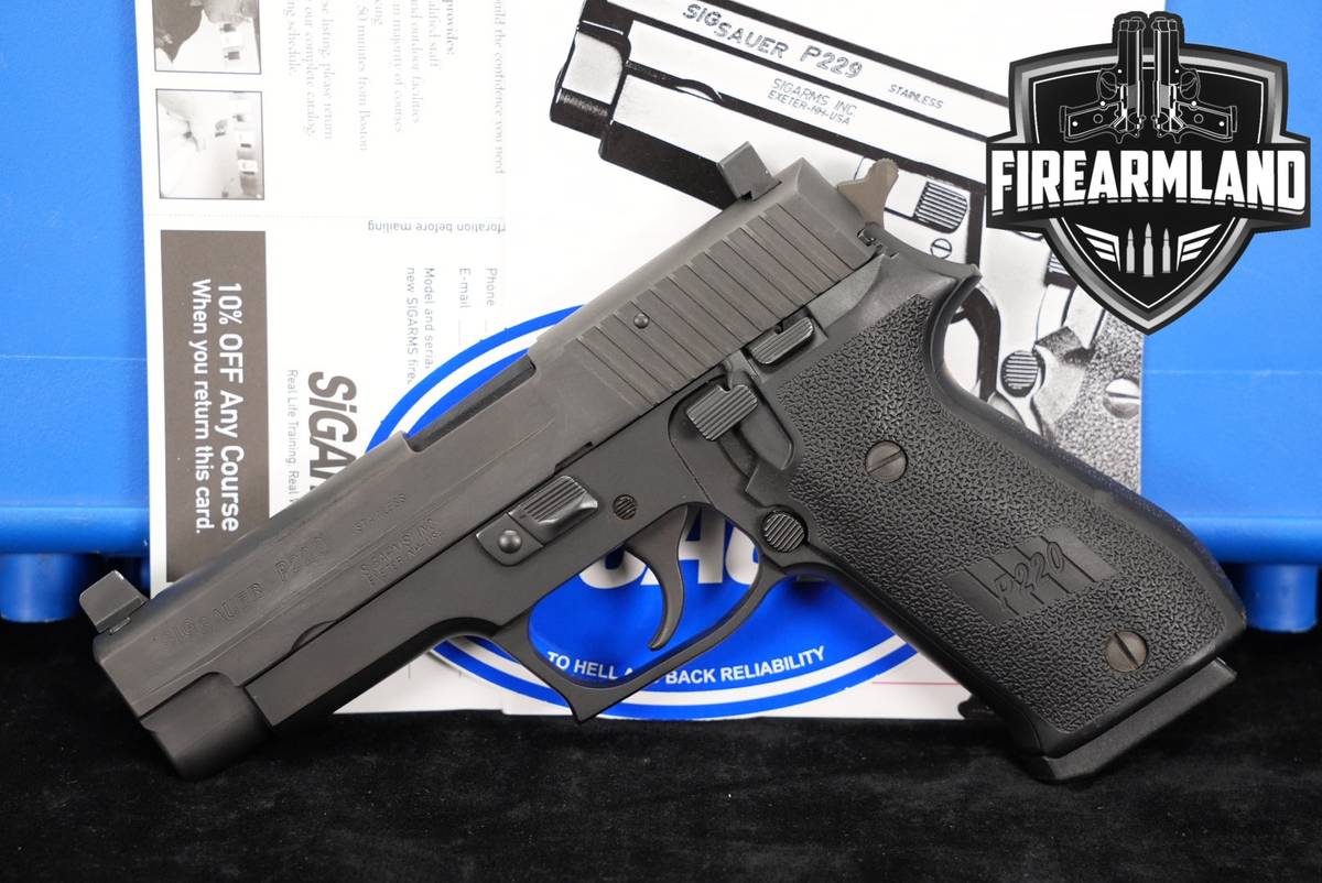 Sig Sauer P220 45 ACP 4.4" Two-Tone Stainless P 220 +ORIG CASE