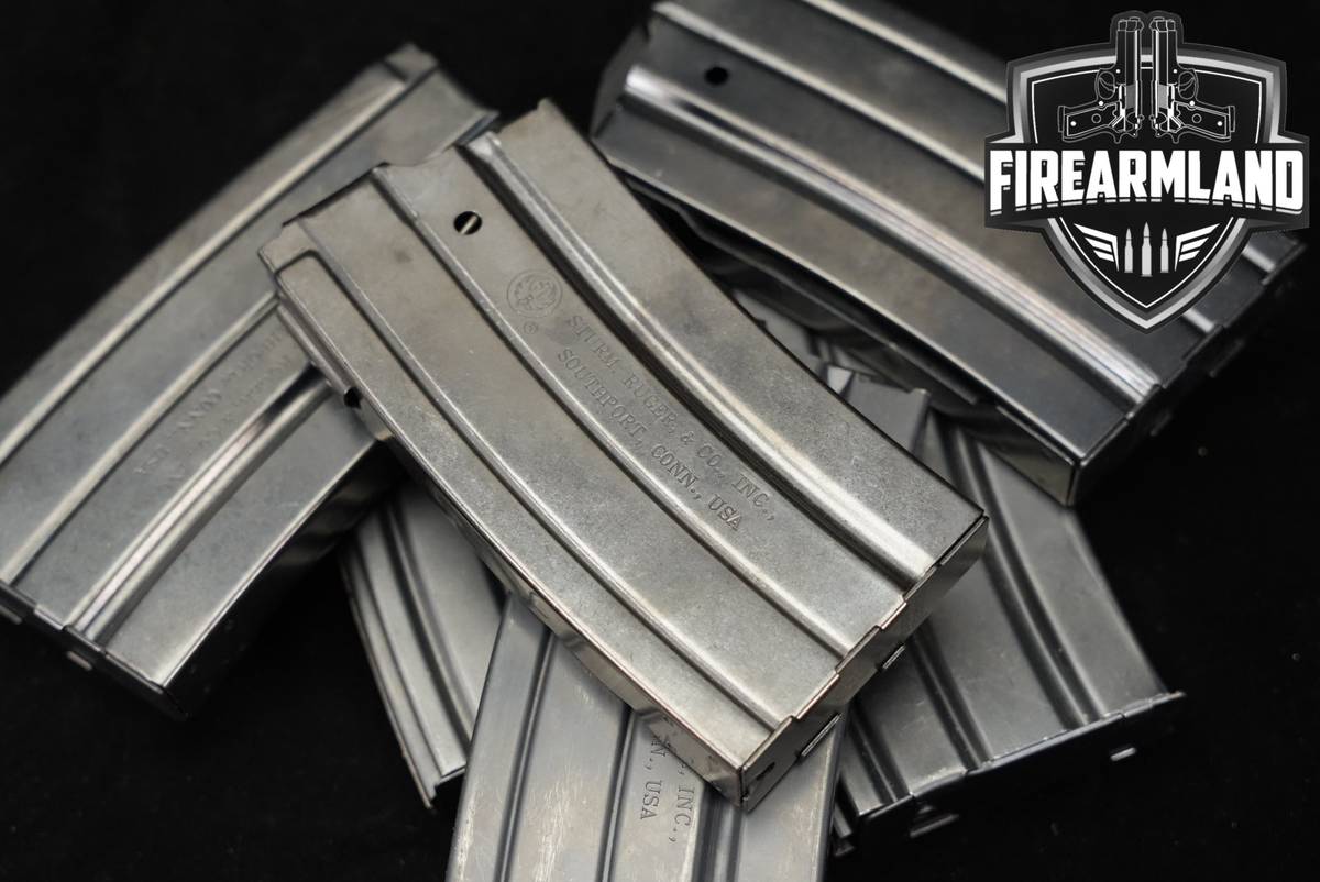 Sturm Ruger SIX (6) Mini-14 20 round Magazines .223 Rem. Mini14 Mags
