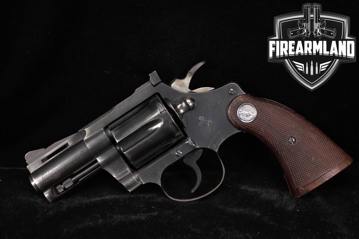 1967 Colt Diamondback 38 Special 2.5" Blued VENT-RIB