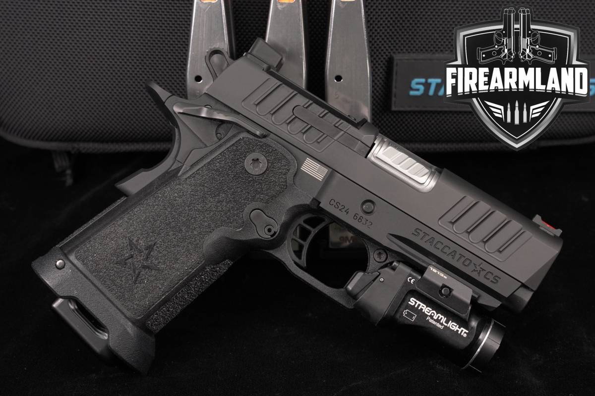 Staccato CS DPO 9mm Optics-Ready 3.5" STI 1911 2011 +4 MAGS, ORIG CASE