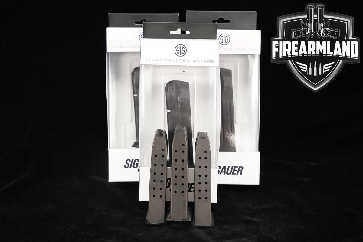 Sig Sauer SIX (7) P229 15-Round 9mm Magazines Luger P-229 Mags