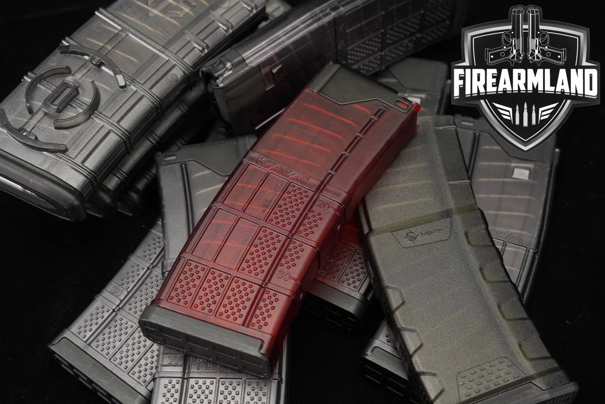 TEN (10) Translucent AR-15 30 Round Magazines 5.56 AR15 Mags