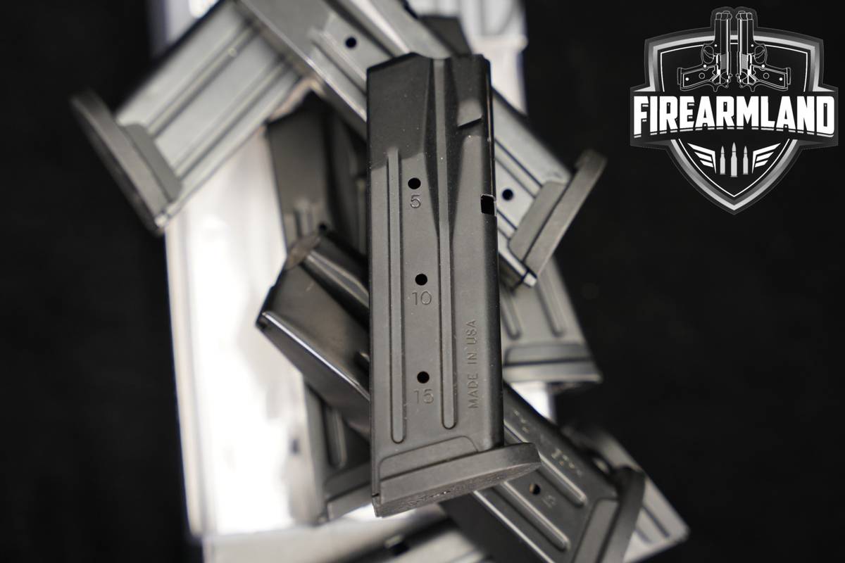 Sig Sauer EIGHT (8) P320 15 Round Magazines 9mm Luger P-320 Mags