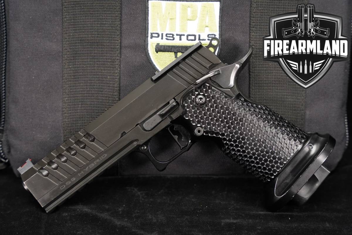 MasterPiece Arms MPA DS9 Hybrid 9mm Optics-Ready DS-9 1911 2011 +ORIG CASE