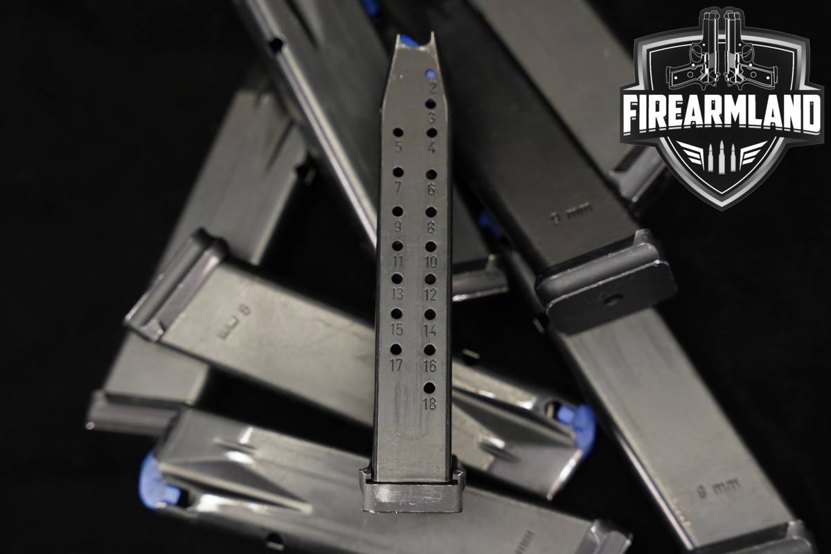 Walther EIGHT (8) PDP 18 Round Magazines 9mm Luger Mags