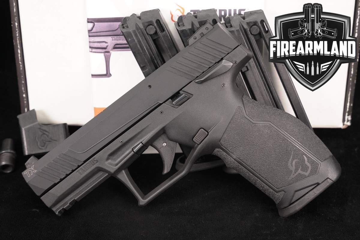 Taurus TX22 22LR 4.1" TX-22 THREADED +4 MAGS & ORIG BOX