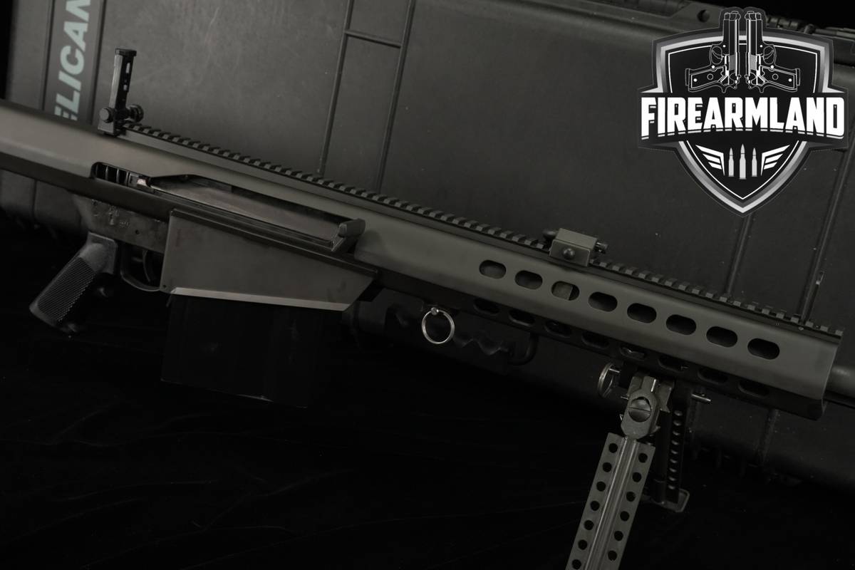 LIKE-NEW Barrett 82A1 50 BMG 29" M82A1 M82 82-A1 +BIPOD, PELICAN CASE