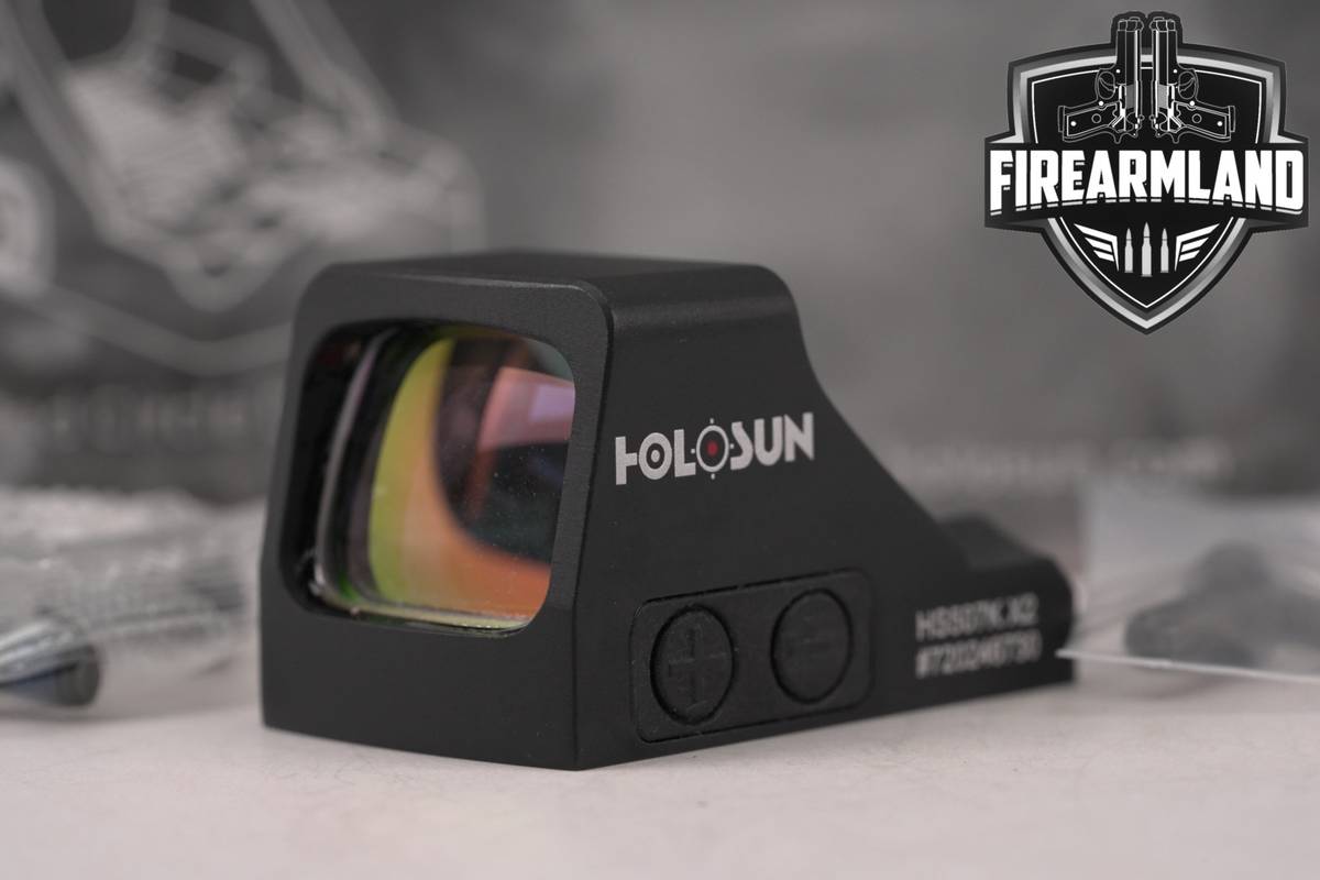 Holosun HS507K X2 2 MOA Dot & 32 Circle Red Sight HS-507K +ORIG BOX