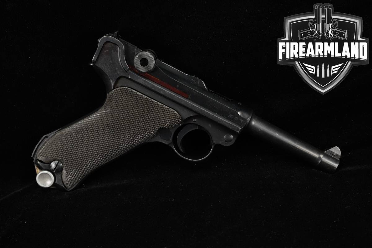MATCHING! WWII 1940 Mauser P.08 Luger 9mm 4" Blued P08 P 08 WW2