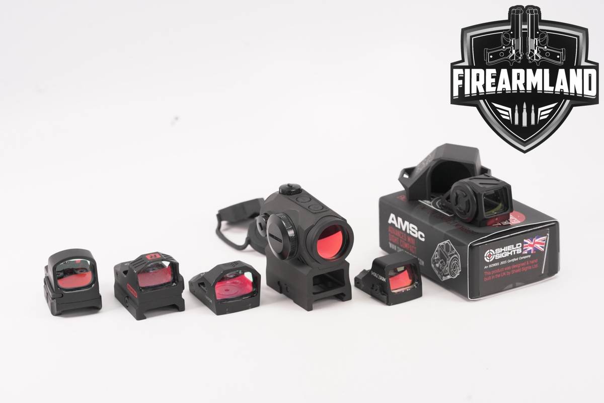 SIX RED DOT SIGHT 6 Freyachi Redfield Swampfox Shield Holosun Sig Sauer RDS