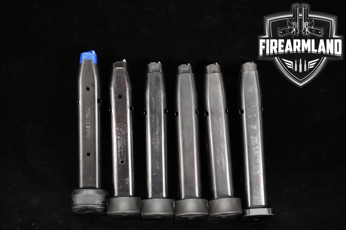 SIX (6) CZ 75 18 Round Magazines 9mm Luger CZ75 Mags