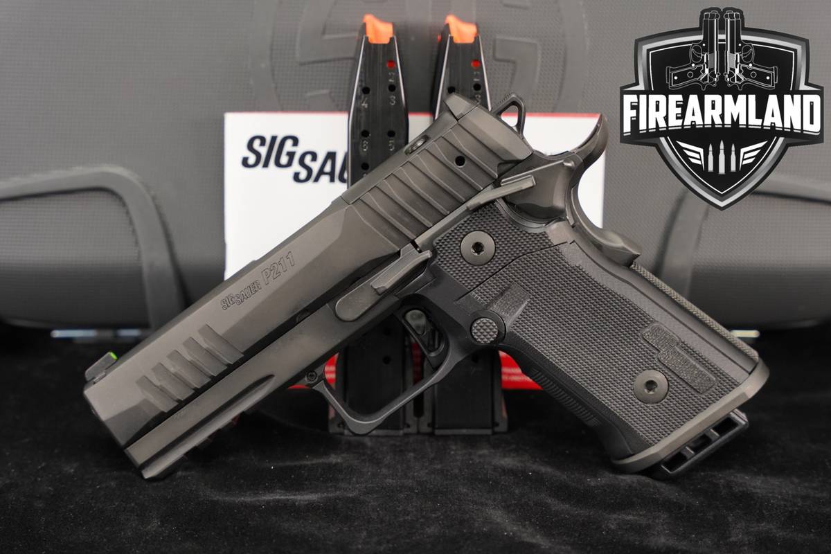 Sig Sauer P211 GT4 9mm Optics-Ready 4.2 P-211 GT-4 2011 +3 MAGS & ORIG CASE