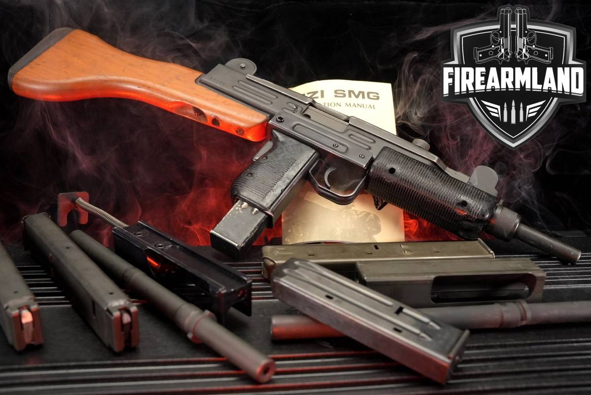 FULLY TRANSFERABLE 3 CALIBER SET! Group Industries HR4332 UZI 10" MG