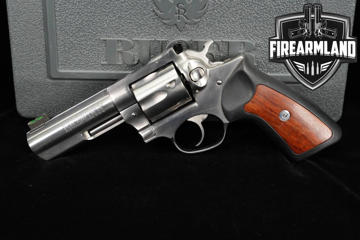 2009 Ruger GP100 357 Magnum 4" Satin Stainless GP-100 +ORIG CASE