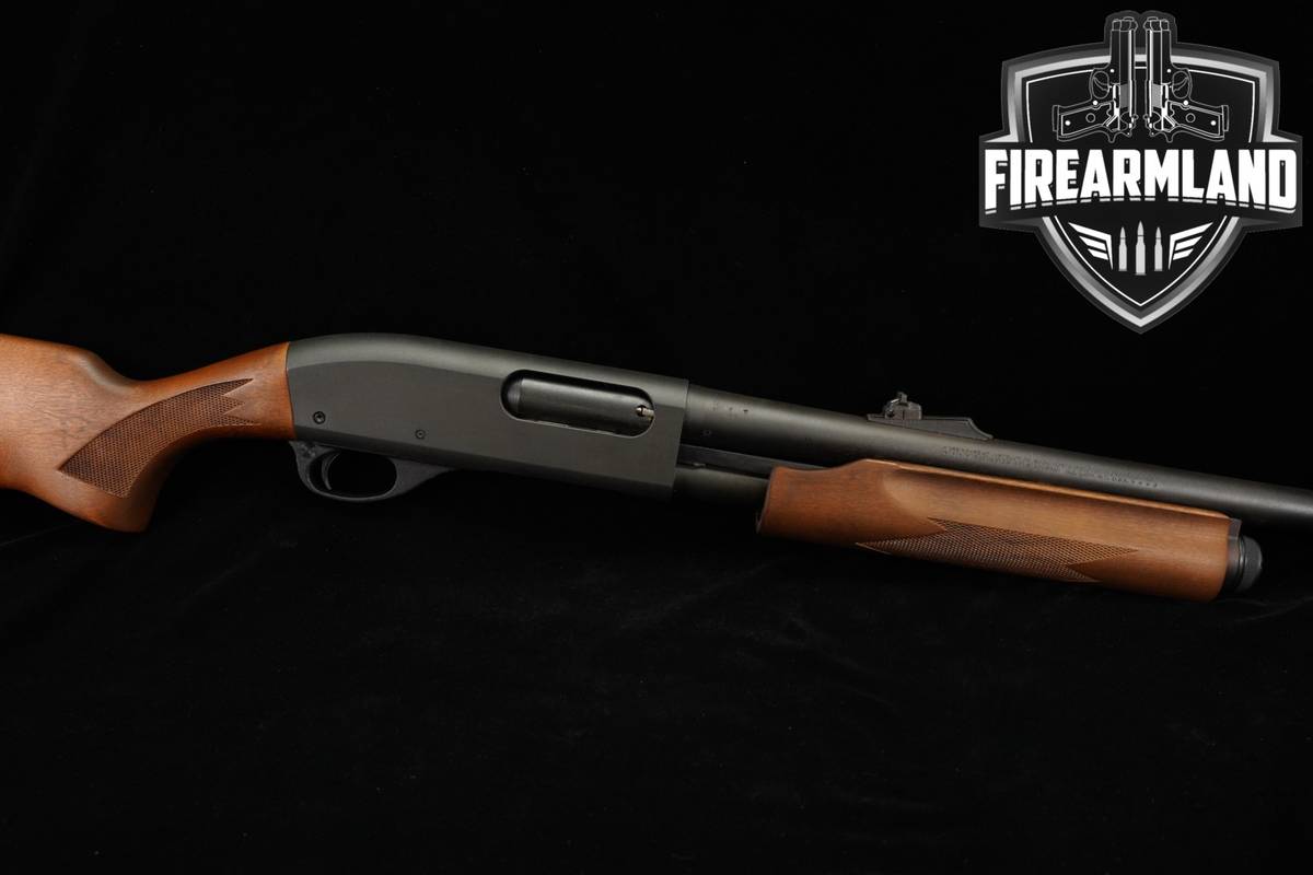 Remington Model 870 Express Magnum 12-Gauge 20" Black & Hardwood M870