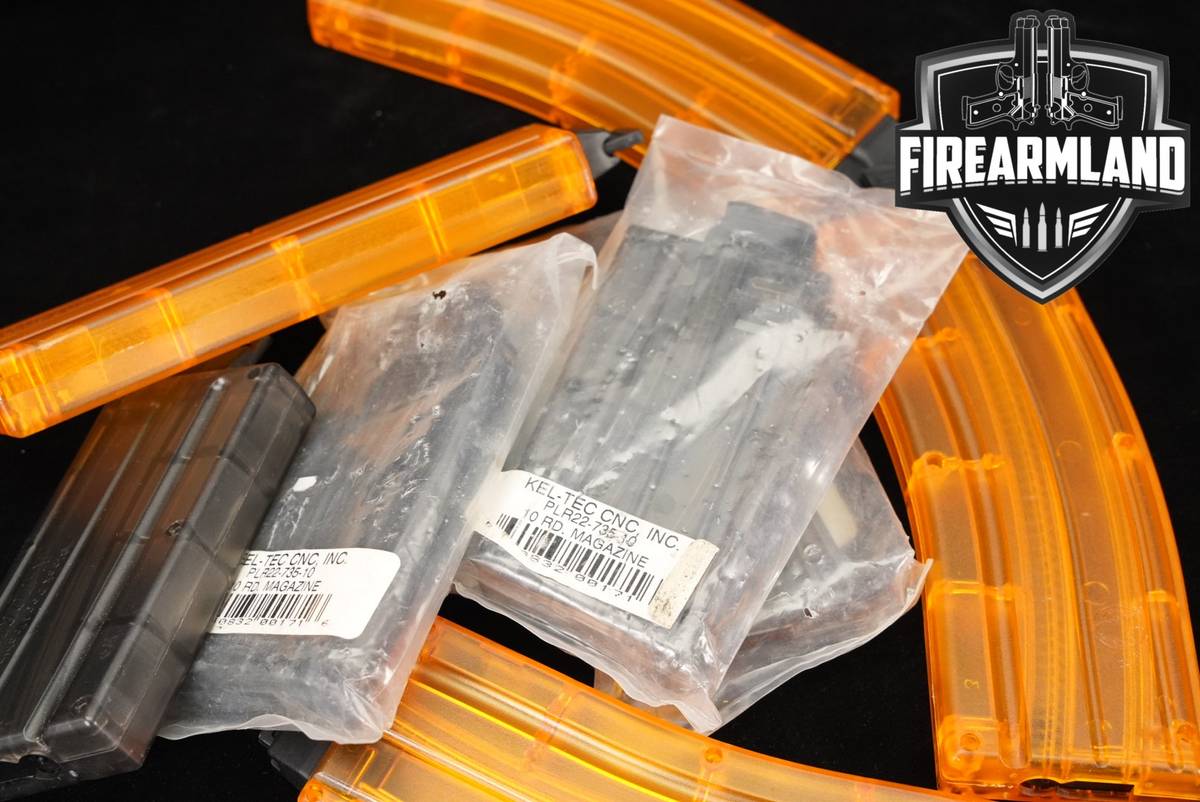 EIGHT (8) KelTec PLR22 Magazines .22 LR PLR Mags