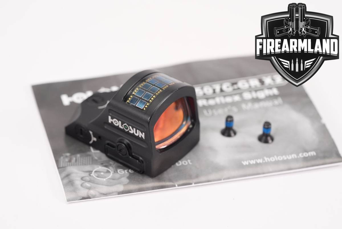 Holosun HE507C-GR X2 Green 2 MOA Dot & 32 Circle Red Sight HE-507C 507-C